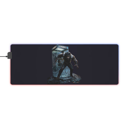 Gaming LED Desk Mat – The Hunt Begins