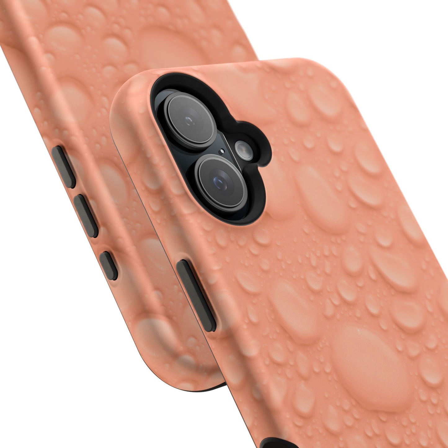 Impact-Resistant Phone Case – Apricot Rain
