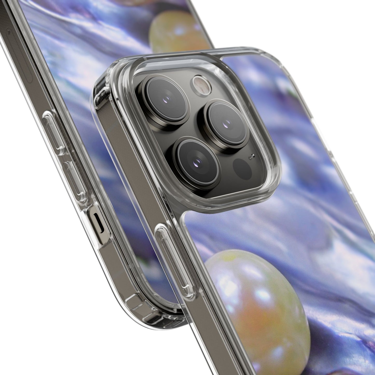 Clear Phone Case – Moon Tide