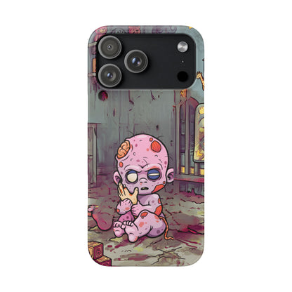 Phone Case — Creepy Cute Zombie Baby Nursery Design