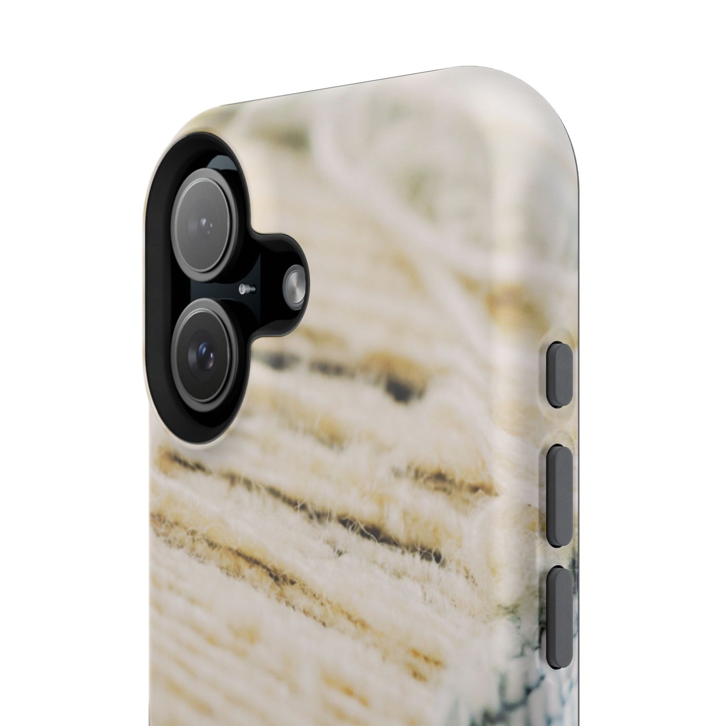 Impact-Resistant Phone Case – Woven Warmth