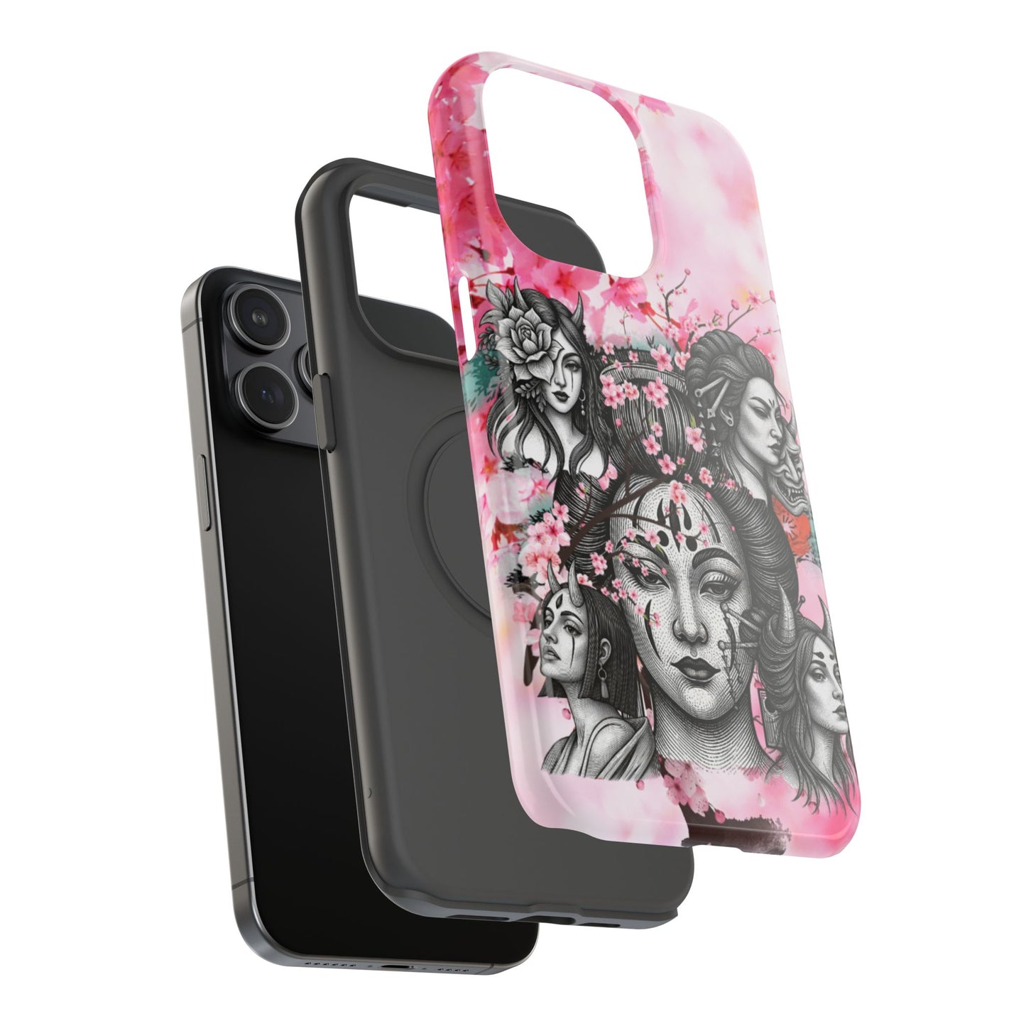 Impact-Resistant Phone Case – Blossom & Thorn