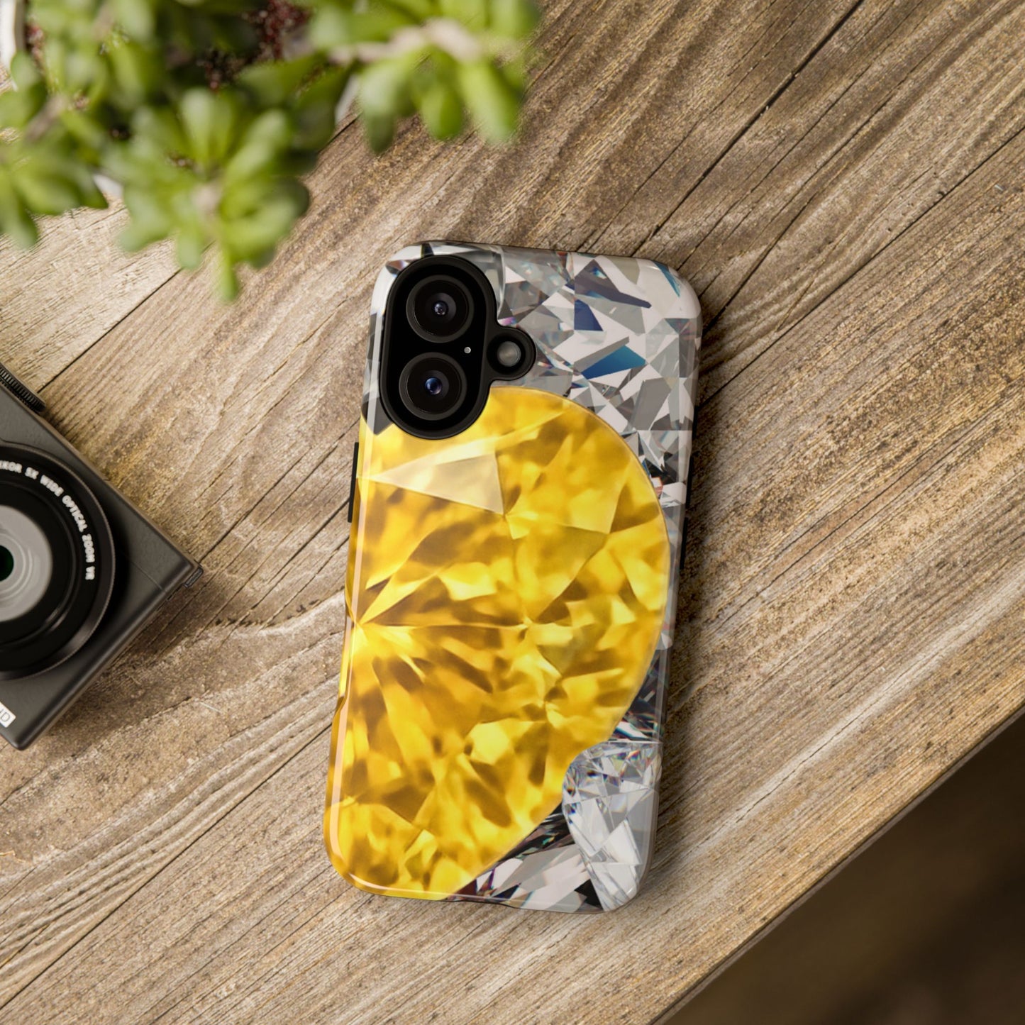 Protective Phone Case – Heart of Gold
