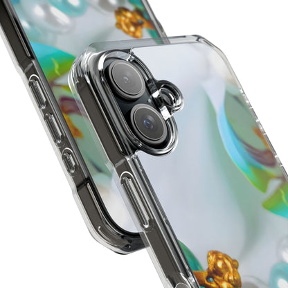 Clear Magnetic Phone Case – Mermaid's Pearl