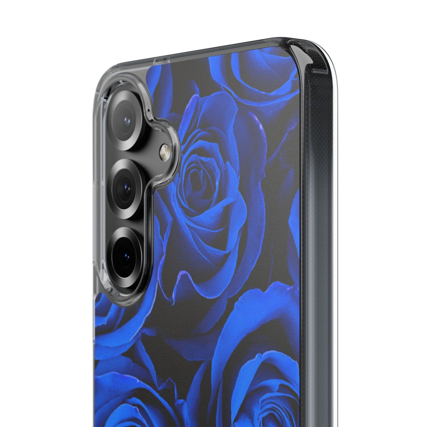 Clear Phone Case – Midnight Bloom