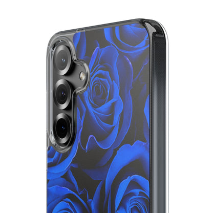 Clear Phone Case – Midnight Bloom
