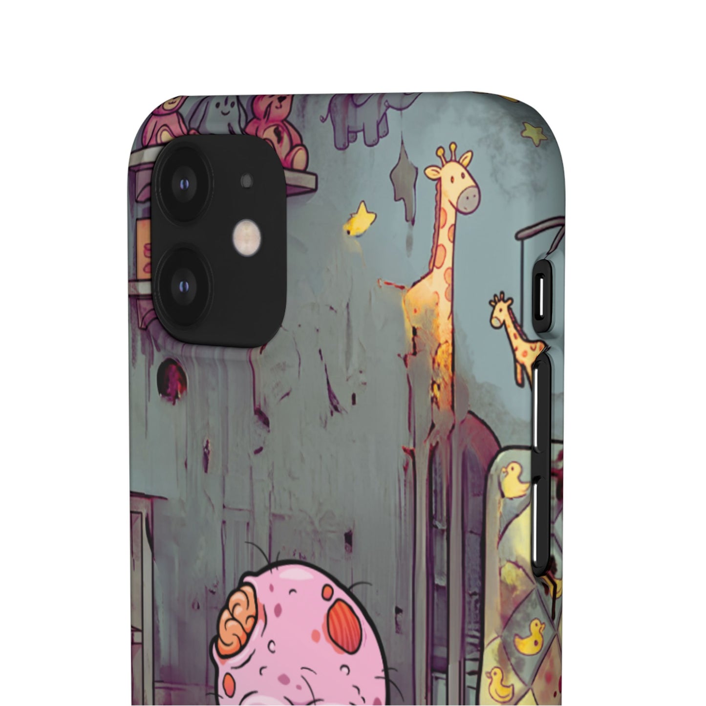 Phone Case — Creepy Cute Zombie Baby Nursery Design