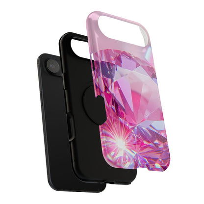 Impact-Resistant Phone Case – Pink Ice