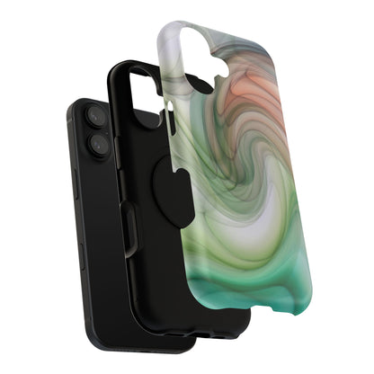 Impact-Resistant Phone Case – Marble Flow