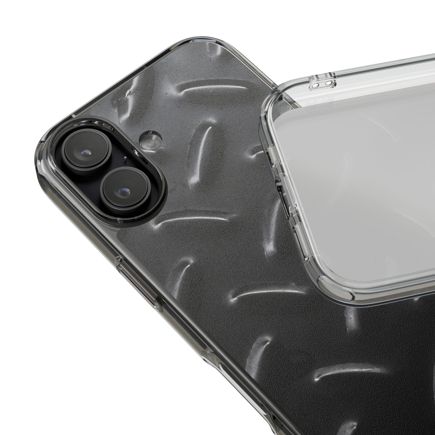Clear Phone Case – Blackout Plate