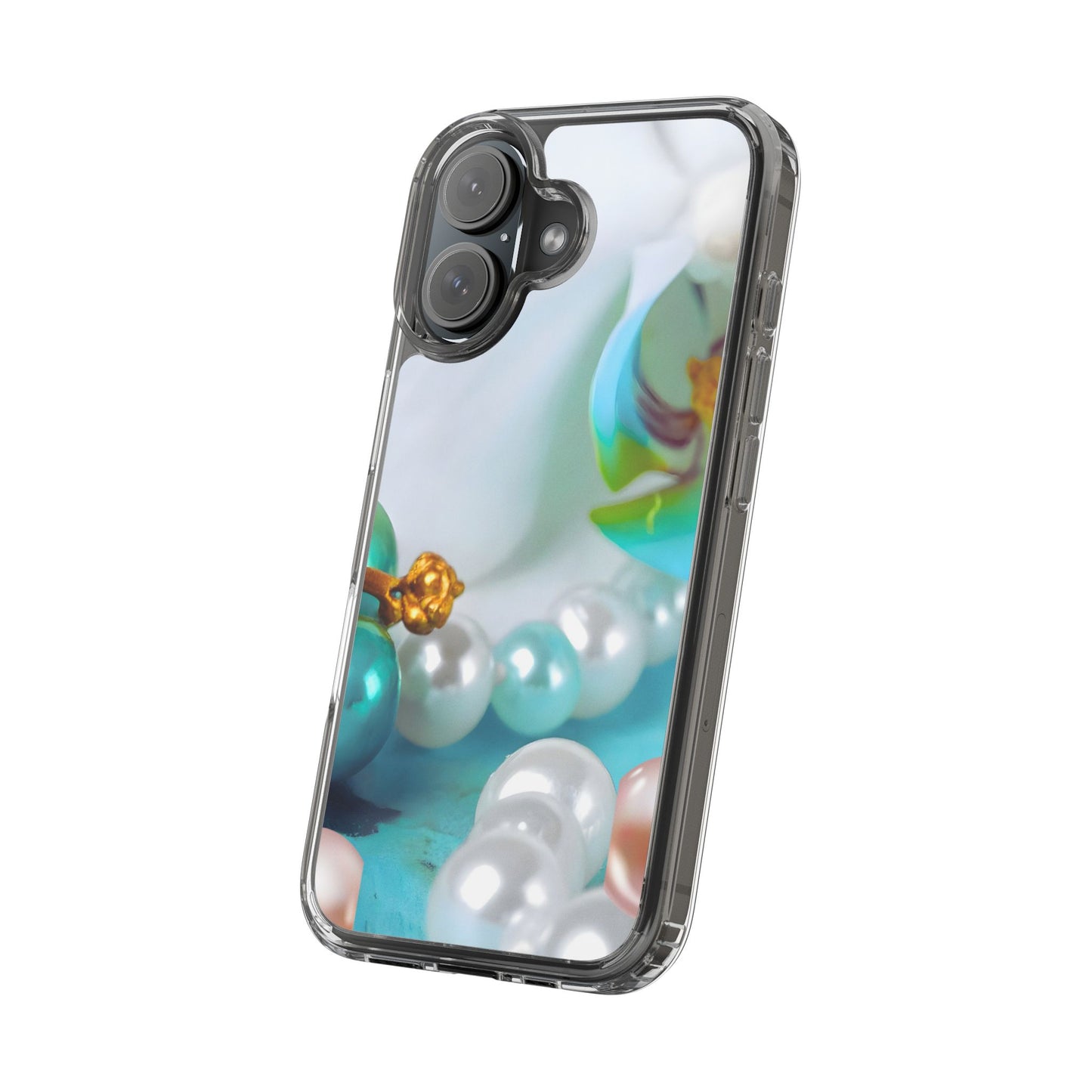 Clear Phone Case – Mermaid's Pearl