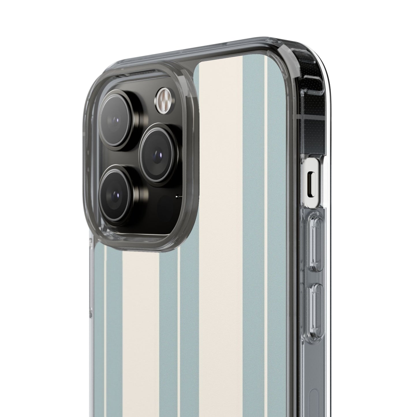 Clear Phone Case – Coastal Stripe