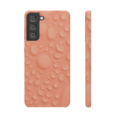 Snap Phone Case – Apricot Rain
