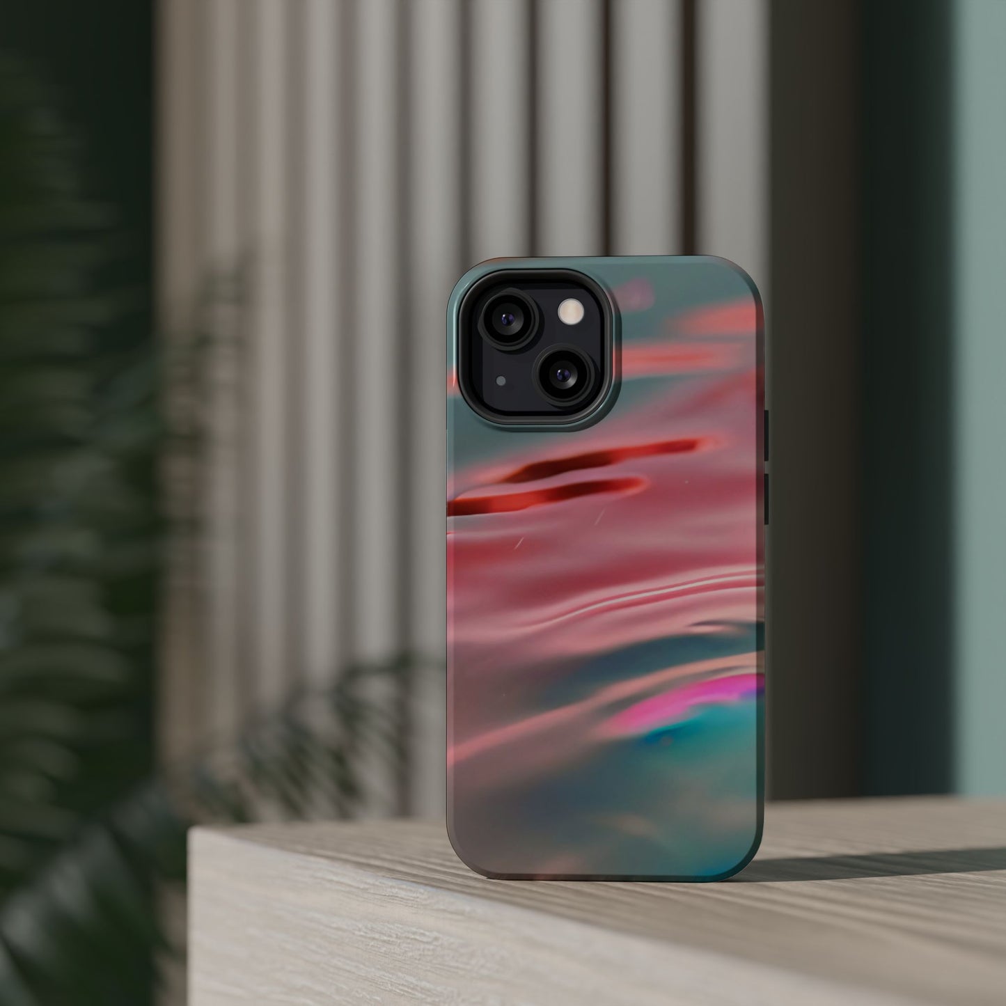 Wireless-Charging Compatible Case – Liquid Sunset