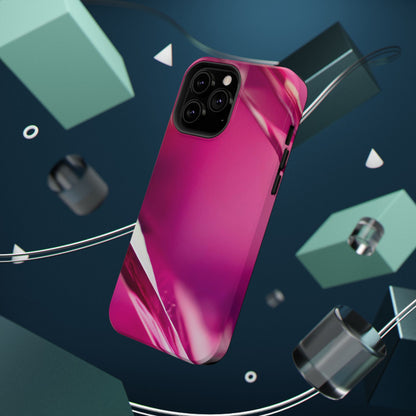 Impact-Resistant Phone Case – Magenta Motion