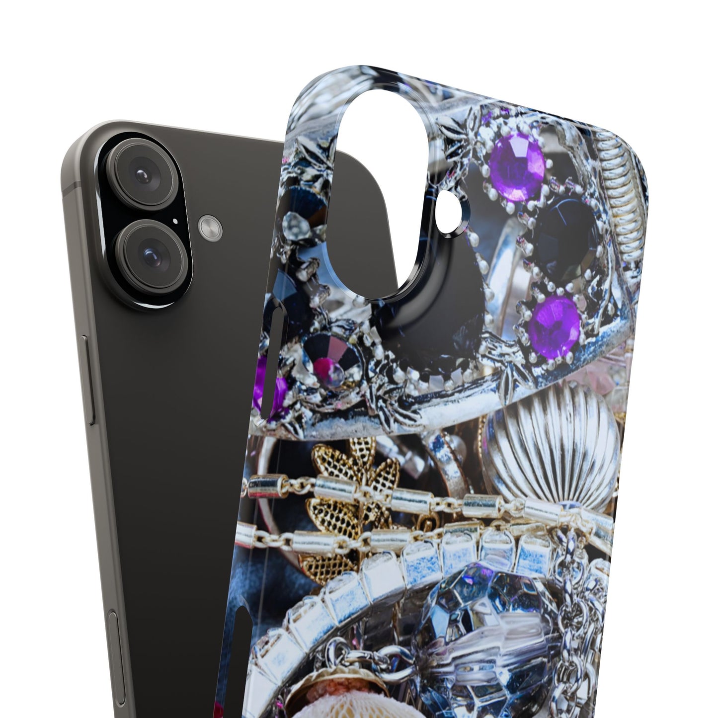 Snap Phone Case – Chrome Jewel