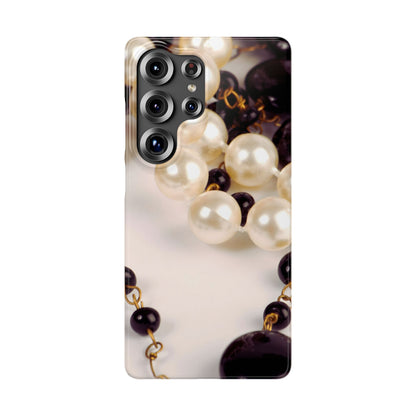 Snap Phone Case – Noir Pearl
