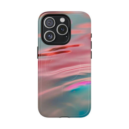 Protective Magnetic Phone Case – Liquid Sunset