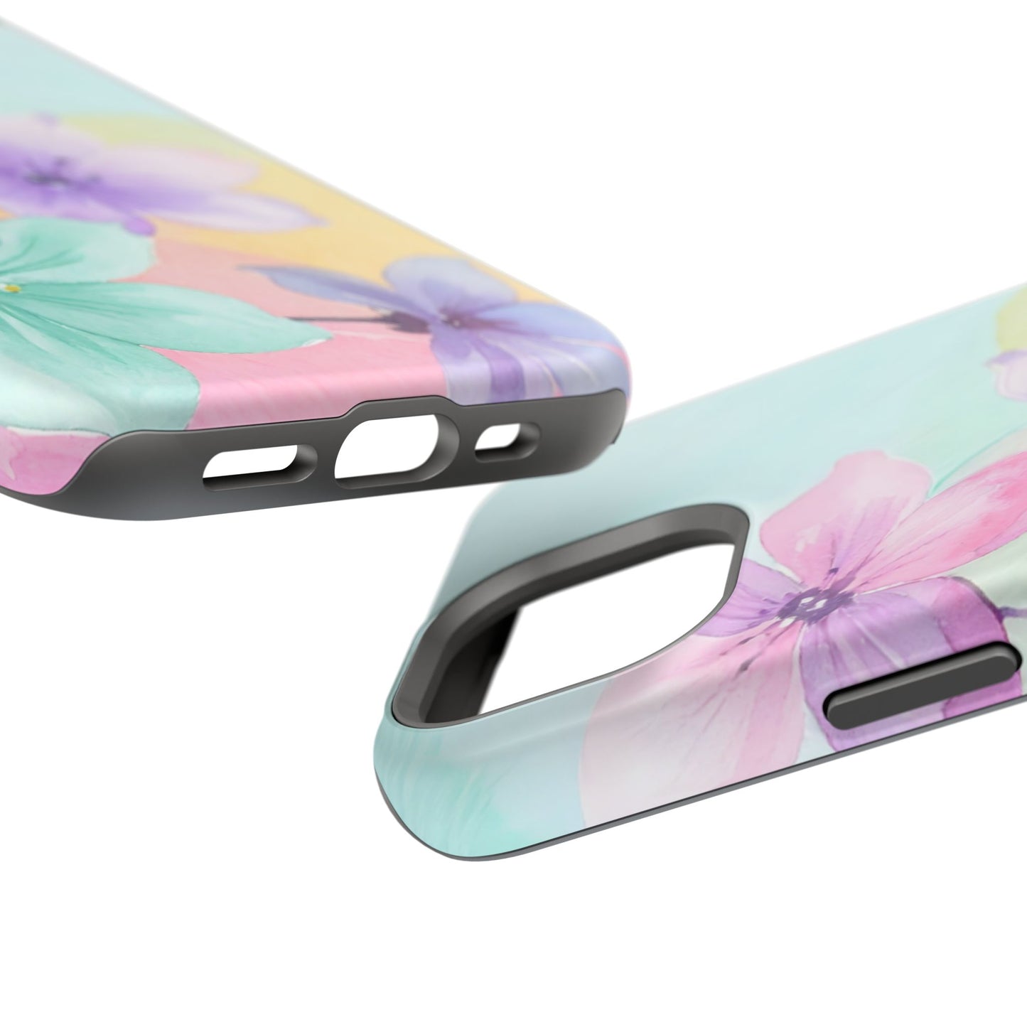 Wireless-Charging Compatible Case – Water Petal