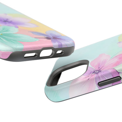 Wireless-Charging Compatible Case – Water Petal