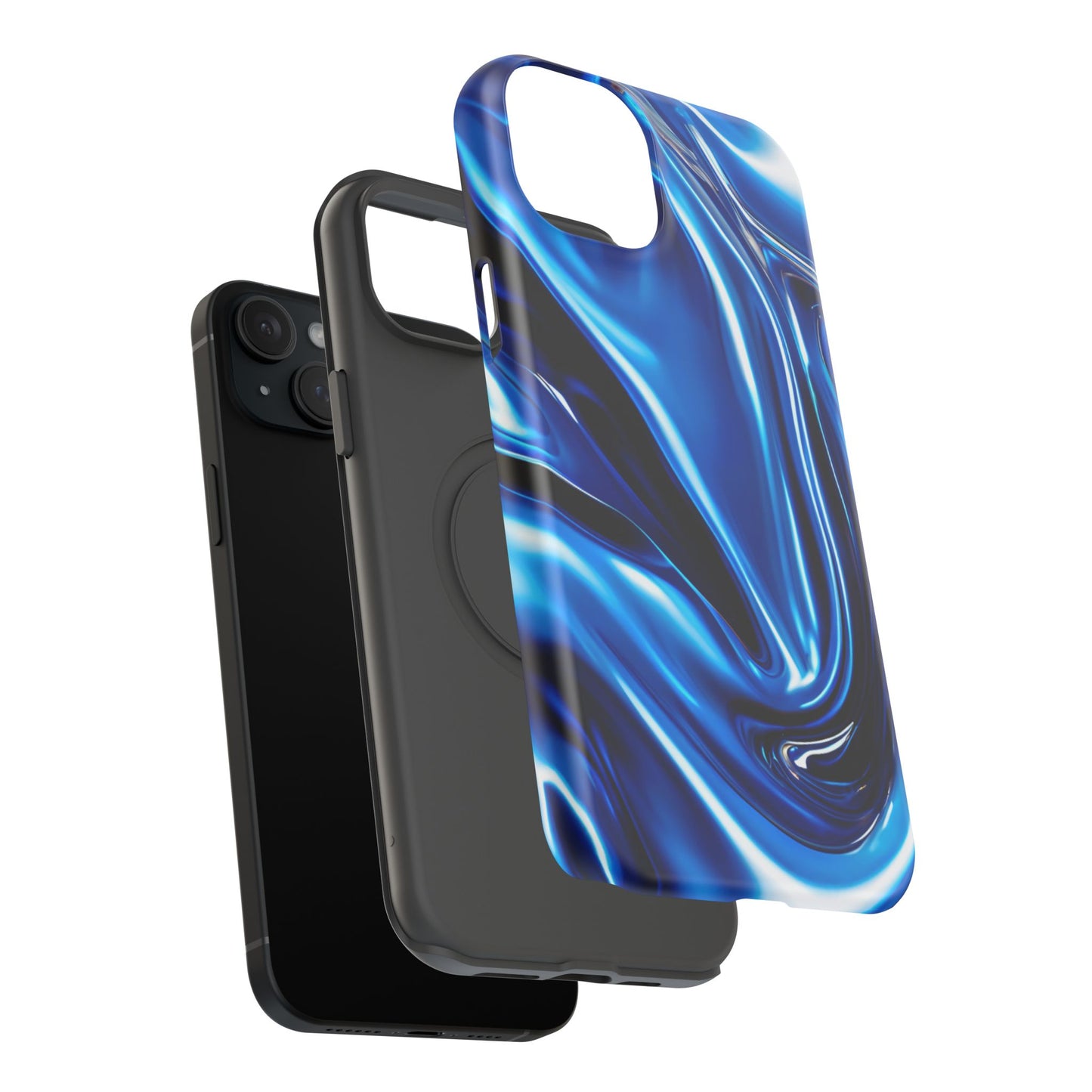 Impact-Resistant Phone Case – Midnight Surge