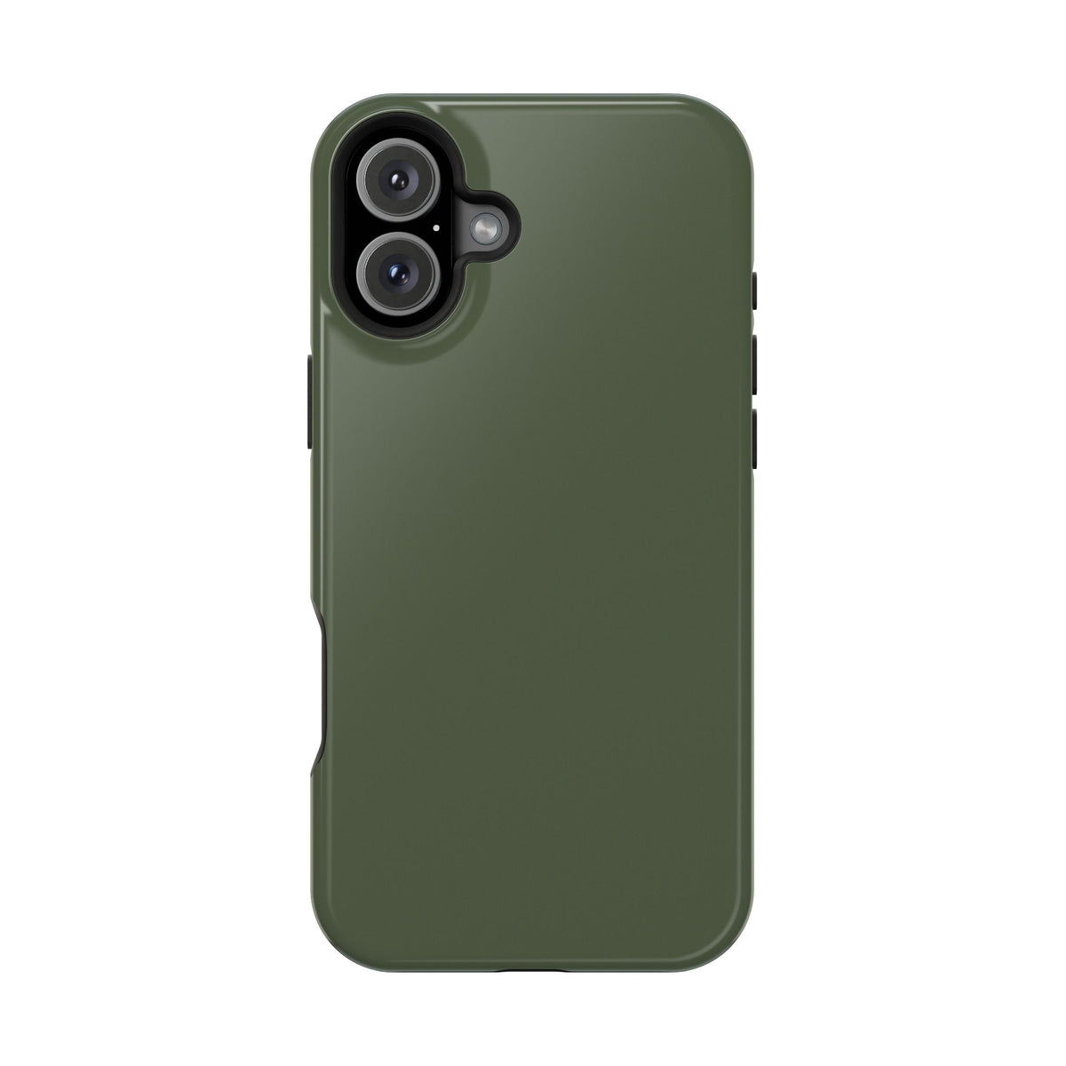 Impact-Resistant Phone Case — Military Green Protective Shockproof Cover