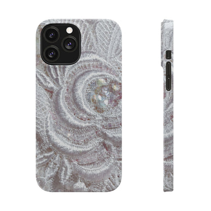 Slim Phone Case – Lace Veil