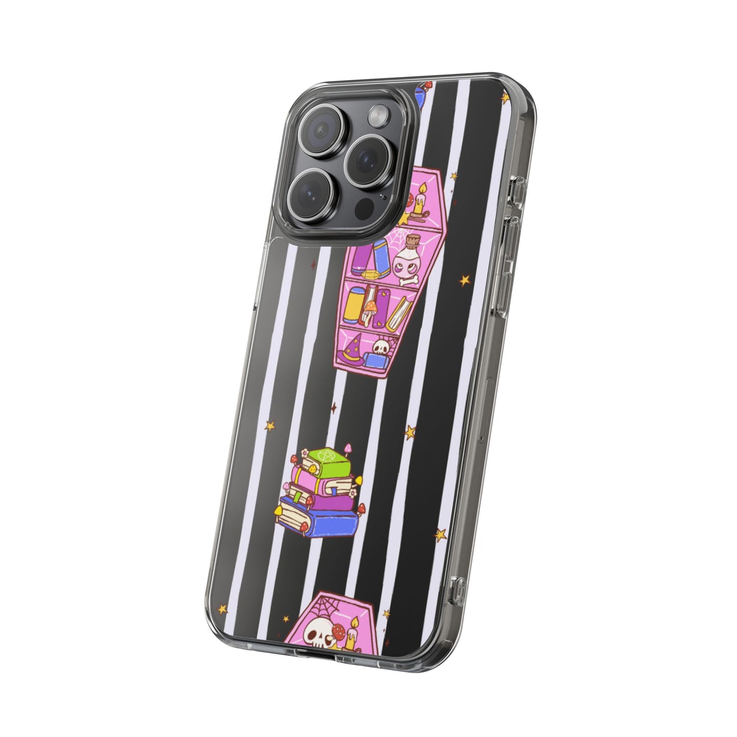 Clear Phone Case – Booked to Death