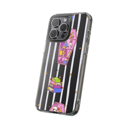 Clear Phone Case – Booked to Death