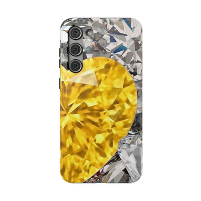 Impact-Resistant Phone Case – Heart of Gold