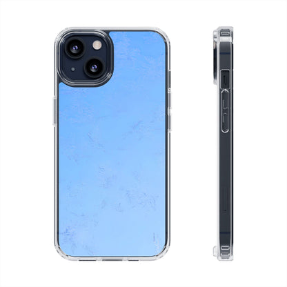 Clear Phone Case – Azure Fade