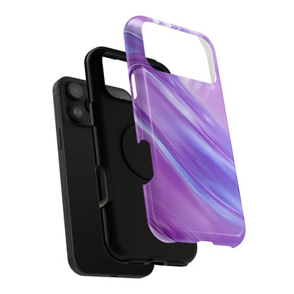 Impact-Resistant Phone Case – Lavender Wave