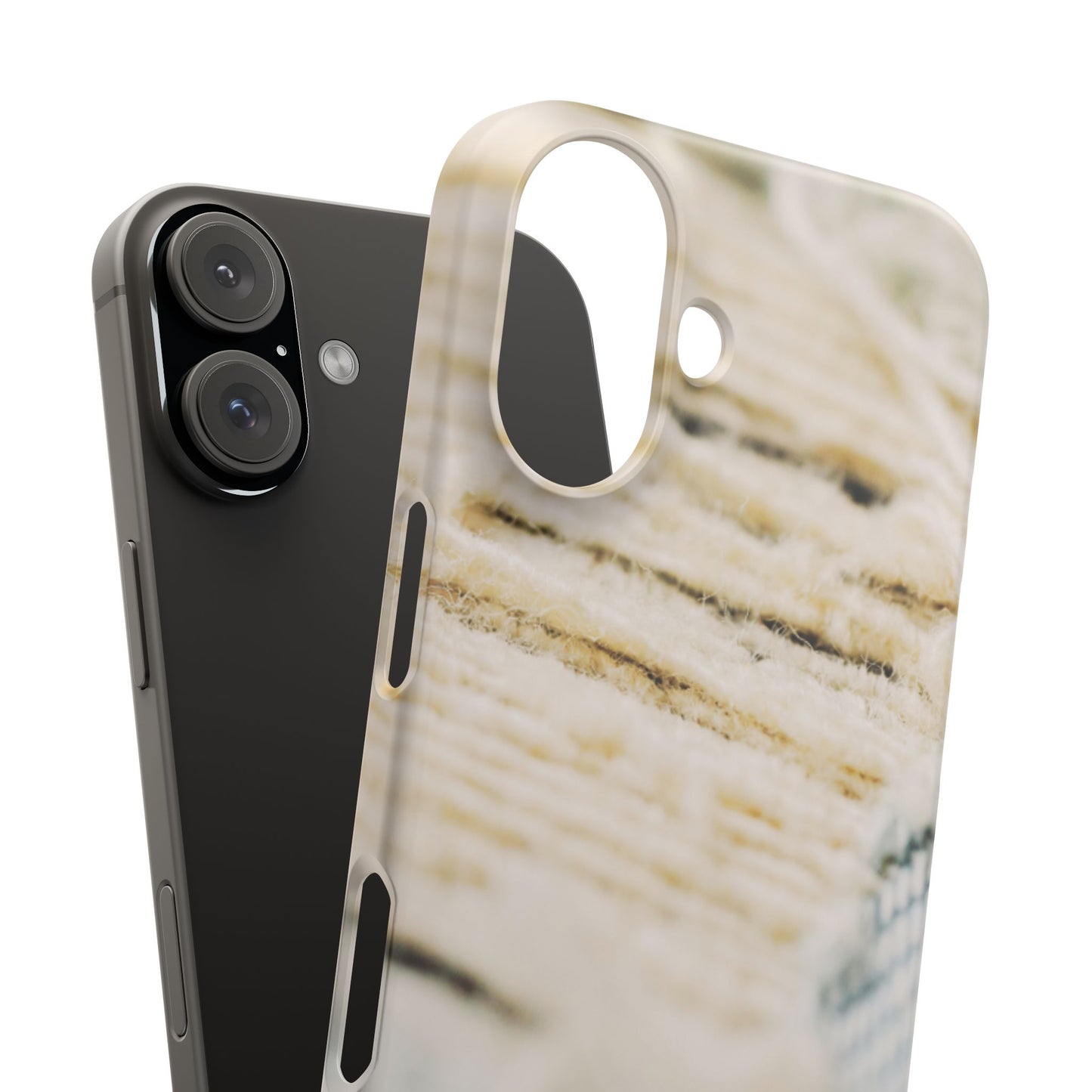 Snap Phone Case – Woven Warmth