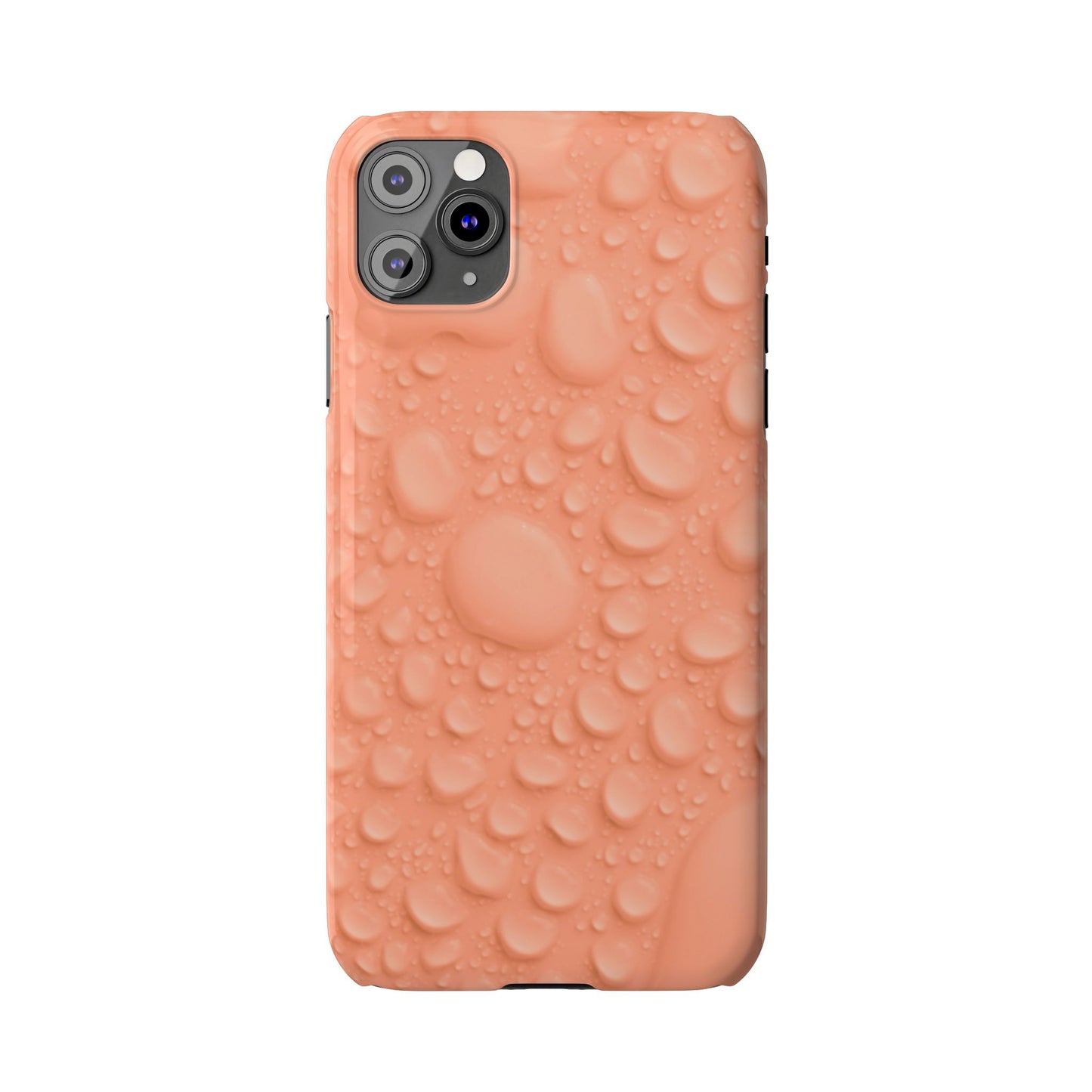 Slim Phone Case – Apricot Rain