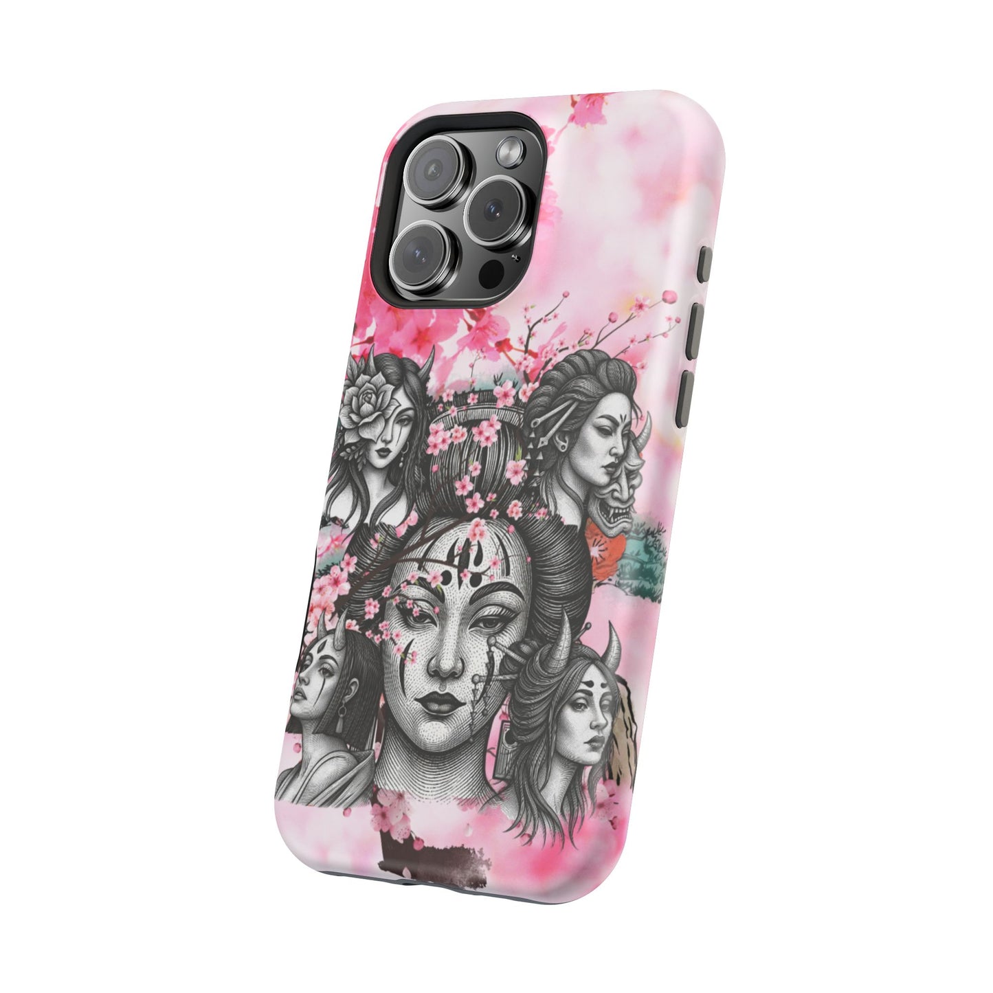 Wireless-Charging Compatible Case – Blossom & Thorn
