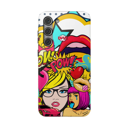 Impact-Resistant Phone Case – Pop Off – Compatible with iPhone 11–17 & Samsung Galaxy S22–S26 Series