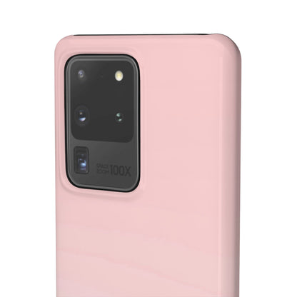 Snap Phone Case – Soft Blush