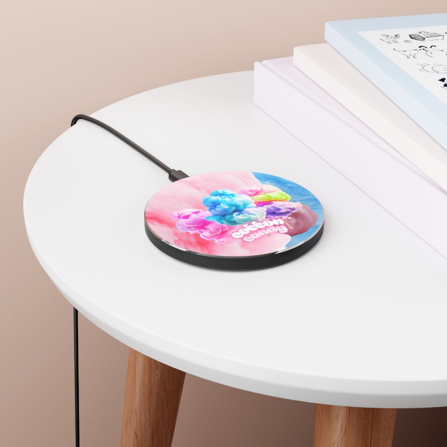 Wireless Charger – Cotton Candy Dream