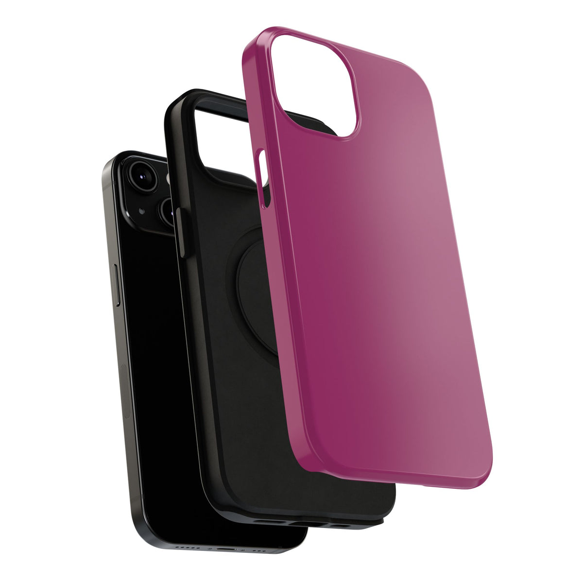 Impact-Resistant Phone Case – Orchard Plum – Compatible with iPhone 11–17 & Samsung Galaxy S22–S26 Series