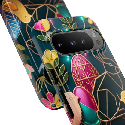 Protective Phone Case – Jeweled Garden
