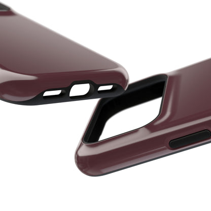 Impact-Resistant Phone Case – Mulled Wine – Compatible with iPhone 11–17 & Samsung Galaxy S22–S26 Series