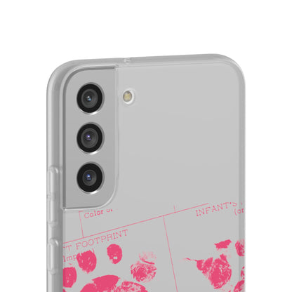 Flexi Case – Mom’s Little Pink Footprints