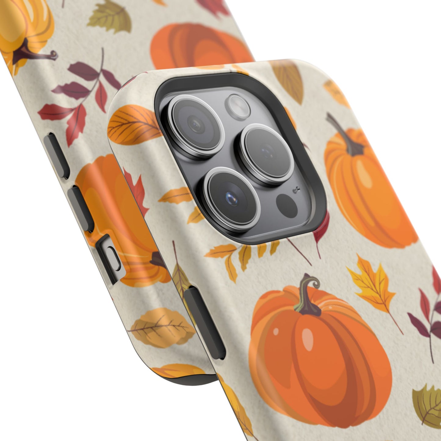 Wireless-Charging Compatible Case – Falling for Pumpkin