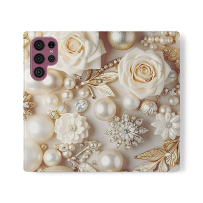 Flip Case – Ivory Opulence