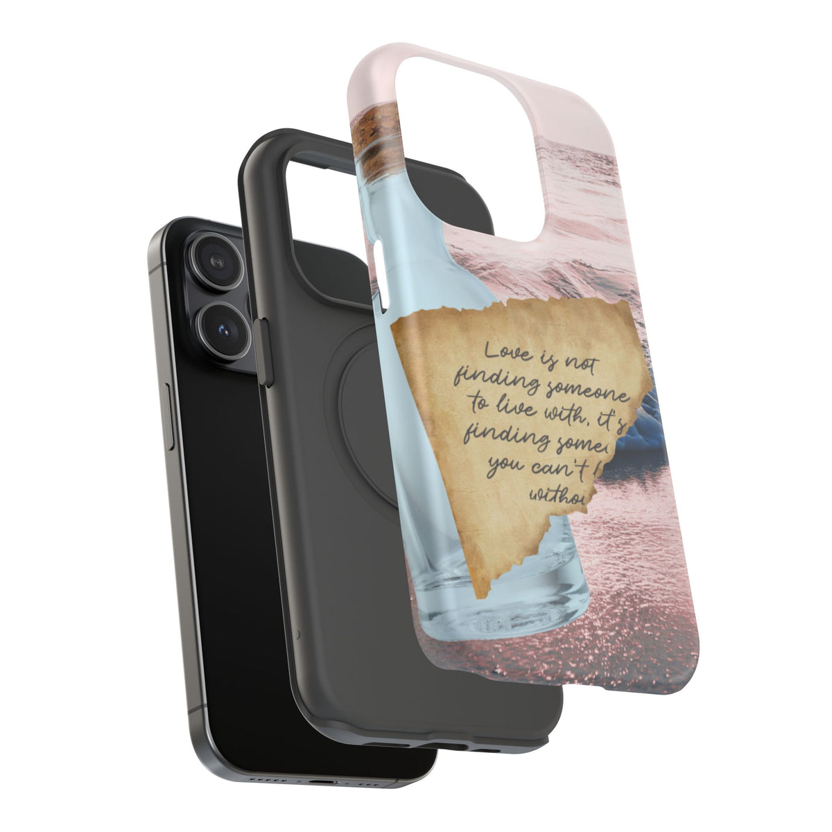 Impact-Resistant Phone Case – Written in the Tide – Compatible with iPhone 11–17 & Samsung Galaxy S22–S26 Series