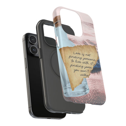 Impact-Resistant Phone Case – Written in the Tide – Compatible with iPhone 11–17 & Samsung Galaxy S22–S26 Series