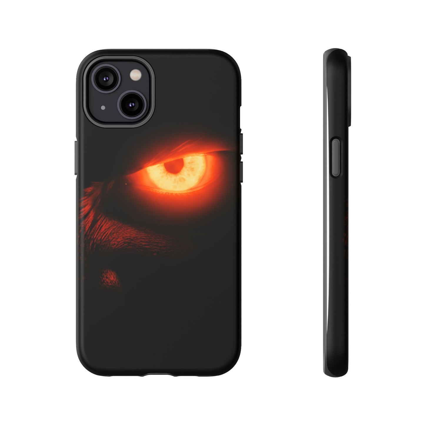 Protective Phone Case – Blazing Monster Eyes