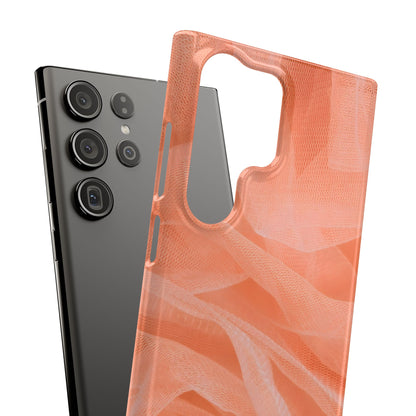 Snap Phone Case – Coral Veil