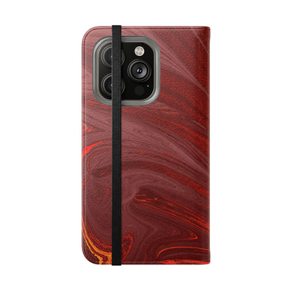 Flip Case – Crimson Current