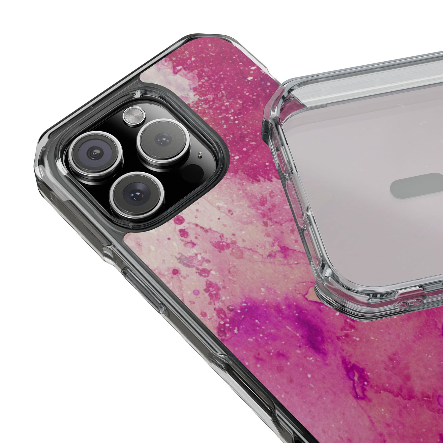 Clear Magnetic Phone Case – Spilled Wine